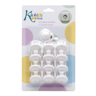 Set, 12 aparatoare pentru priza, 1241K, Kiokids