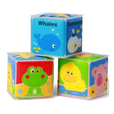 Set 3 cuburi educative, 894, BabyOno 