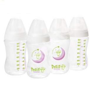 Set 4 biberoane, 270 ml, Petit Terraillon