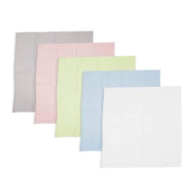 Set 5 prosoape pentru copii in culori pastelate, CCTP, Childhome NV