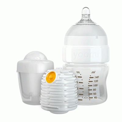 Set complet de hranire 3in1, +0 luni, 140 ml, Yoomi