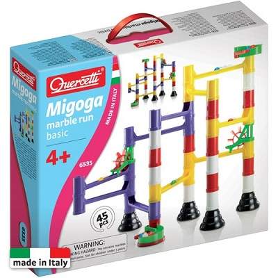 Set de constructie Migoga Marble Run Basic, +4 ani, Quercetti