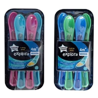 Set lingurite - Explora, +4 luni, 44660241, Tommee Tippee