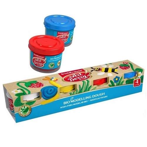 Set plastilina cu Aoe Vera, 4x35g, EK41769, ErichKrause