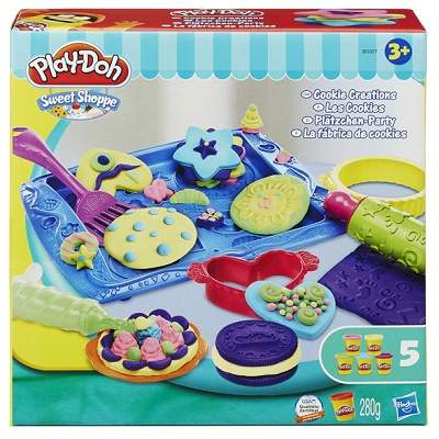 Set Plastilina, Prajiturele Colorate, +3 ani, HBB0307, PlayDoh