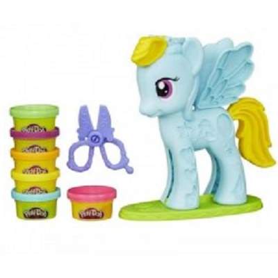 Set plastilina, Salonul lui Rainbow Dash, HBB0011, PlayDoh