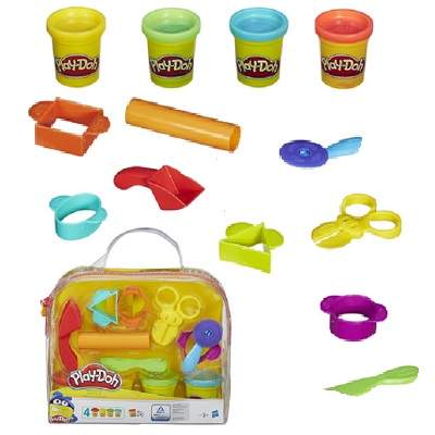 Set plastilina, Unelte de Baza, 224g, HBB1169, PlayDoh