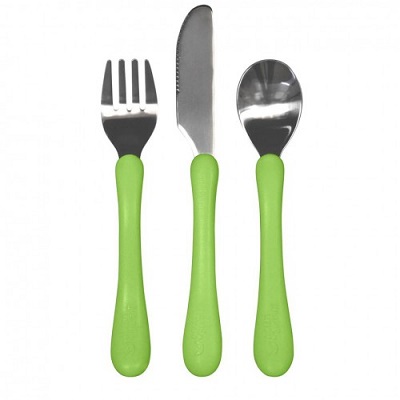 Set tacamuri de invatare, verde, Green Sprouts