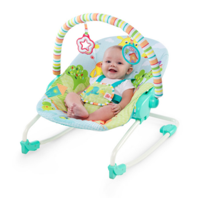 Sezlong 2in1, Snuggle Jungle, 3-18 Kg, 60340, Bright Starts