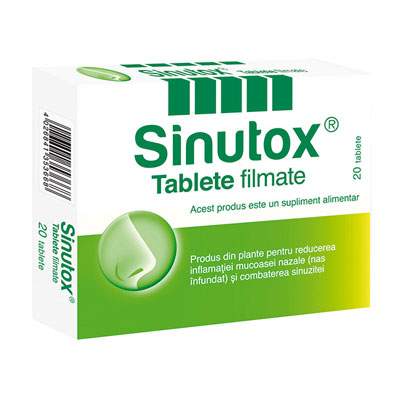 Sinutox, 20 tablete, Schaper & Brummer