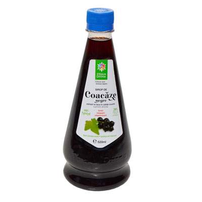 Sirop de coacaze negre, 520 ml, Steaua Divina