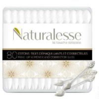 Betisoare pentru urechi, 80 bucati, Naturalesse