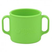 Cana de invatare, verde, 207 ml, Green Sprouts