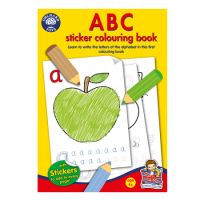 Carte de colorat cu activitati in limba engleze ABC, +4 ani, Orchard Toys