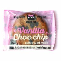 Cookie Bio cu vanilie si ciocolata fara gluten, 50g, Kookiecat