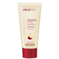 Crema pentru curatarea fetei fara sapun AslaVital, 100 ml, Farmec
