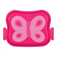 Cutie compartimentata pentru pranz Fluture, roz, Green Sprouts