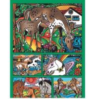 Cutie speciala de colorat - Caluti, 7, Colorvelvet