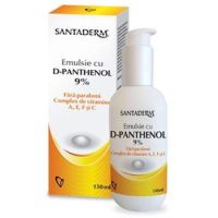 Emulsie cu D Panthenol, 9%, 150 ml, Santaderm