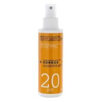 Emulsie fata si corp cu iaurt pentru protectie solara SPF20, 150 ml, Korres