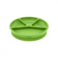 Farfurie de invatare compartimentata, Verde, Green Sprouts