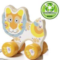 Jucarie Lemn Happy Lion, +18luni, 12008, Cubika