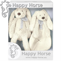 Jucarii de plus Iepurasul Richie Ivory set, 17348, Happy Horse