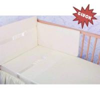Lenjerie Bumbac 3 piese Florenta, +0 luni, 120x60 cm, Gluck Baby