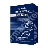 Lotiune dupa ras H3 Men, 100 ml, cod 3760, Gerovital Farmec