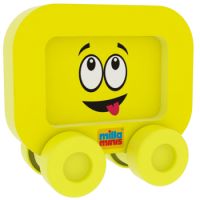 Masinuta Smiley Patrat Galben, +0luni, 00009, MillaMinis