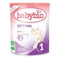 Optima 1 formula de lapte Bio, 0-6 luni, 400g, BabyBio