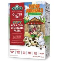 Paste in forma de animalute, fara gluten, 200g, Orgran