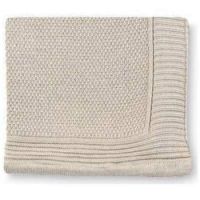 Paturica Ciocolata cu Lapte tricotata bumbac, +0 luni, 95x95 cm, Pirulos