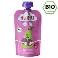 Piure Eco de pere si prune, +4luni, 100g, Frucht Bar