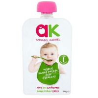 Piure organic de cartofi dulci, pere si brocoli, 4luni+, 100g, Annabel Karmel