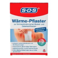 Plasture cald anti-durere, 2 bucati, SOS