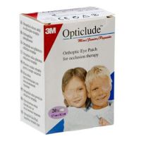 Plasture ocular pentru terapia ocluziva, Opticlude, 5.7x8.2 cm, 20 bucati, 3M