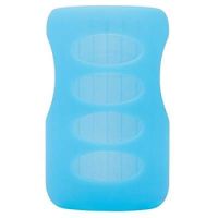 Protectie mare silicon pentru biberon albastru, AC091, Dr. Browns