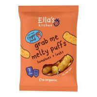 Pufuleti naturali organici, Rosii si Praz, 7 luni+, 20 g, Ella s Kitchen