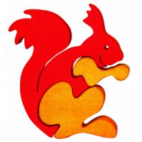 Puzzle mini, veverita, 11063, Fauna