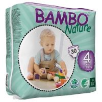 Scutece nr. 4 Eco Midi, 7-18 kg, 30buc, 310134, Bambo Nature