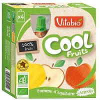 Suc organic din mar si acerola, 4x90 g, VitaBio
