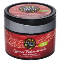 Sugar scrub visine si coacaze rosii Tutti Frutti, 300 ml, Farmona
