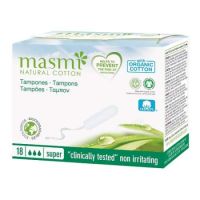 Tampoane interne din bumbac organic, 18 bucati, Masmi