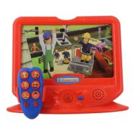Televizor cu telecomanda Pompierul Sam, 1152, Kidz Delight