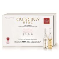 Tratament complet de crestere si combatere a caderii parului Crescina HFSC 1300 Man, 10+10 fiole, Labo
