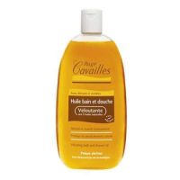 Ulei catifelat de baie si dus cu 3 uleiuri naturale, 500 ml, Roge Cavailles