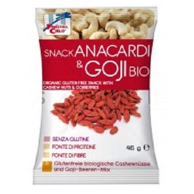 Snack cu caju si goji, 45g, La Finestra sul Cielo