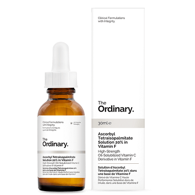 Solutie de Ascorbil Tetraisopalmitat 20% in vitamina F, 30ml, The Ordinary