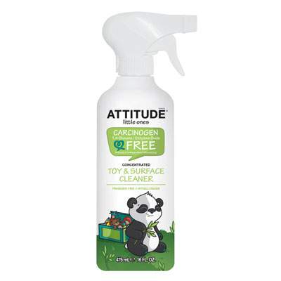 Solutie Eco curatat jucarii si suprafete, 475 ml, Attitude